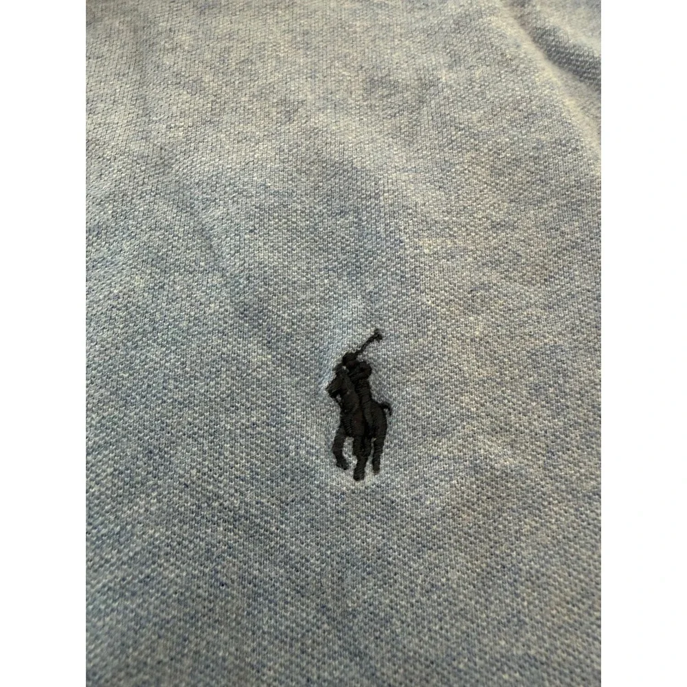 Polo Ralph Lauren Mens XXL Classic Fit Short Sleeve Pique Polo Shirt Light Blue